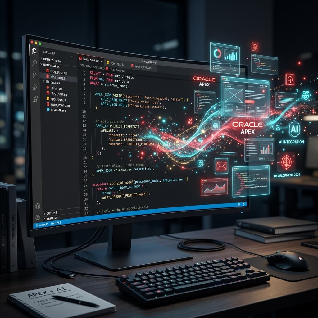 Oracle APEX Geliştiricileri İçin VS Code, APEXLang ve Yapay Zeka (AI) Entegrasyonu